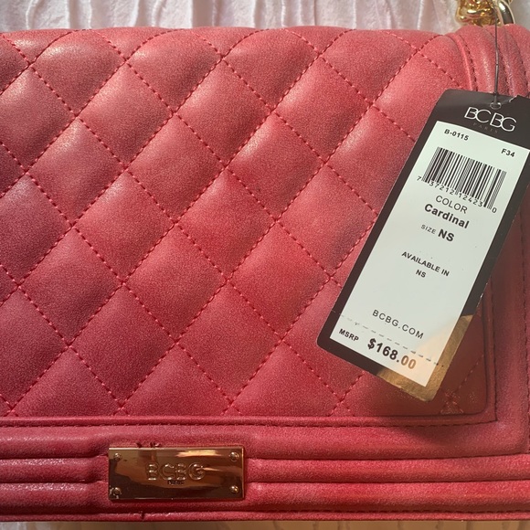 BCBG Red Crossbody or shoulder bag (convertible) - Picture 3 of 7